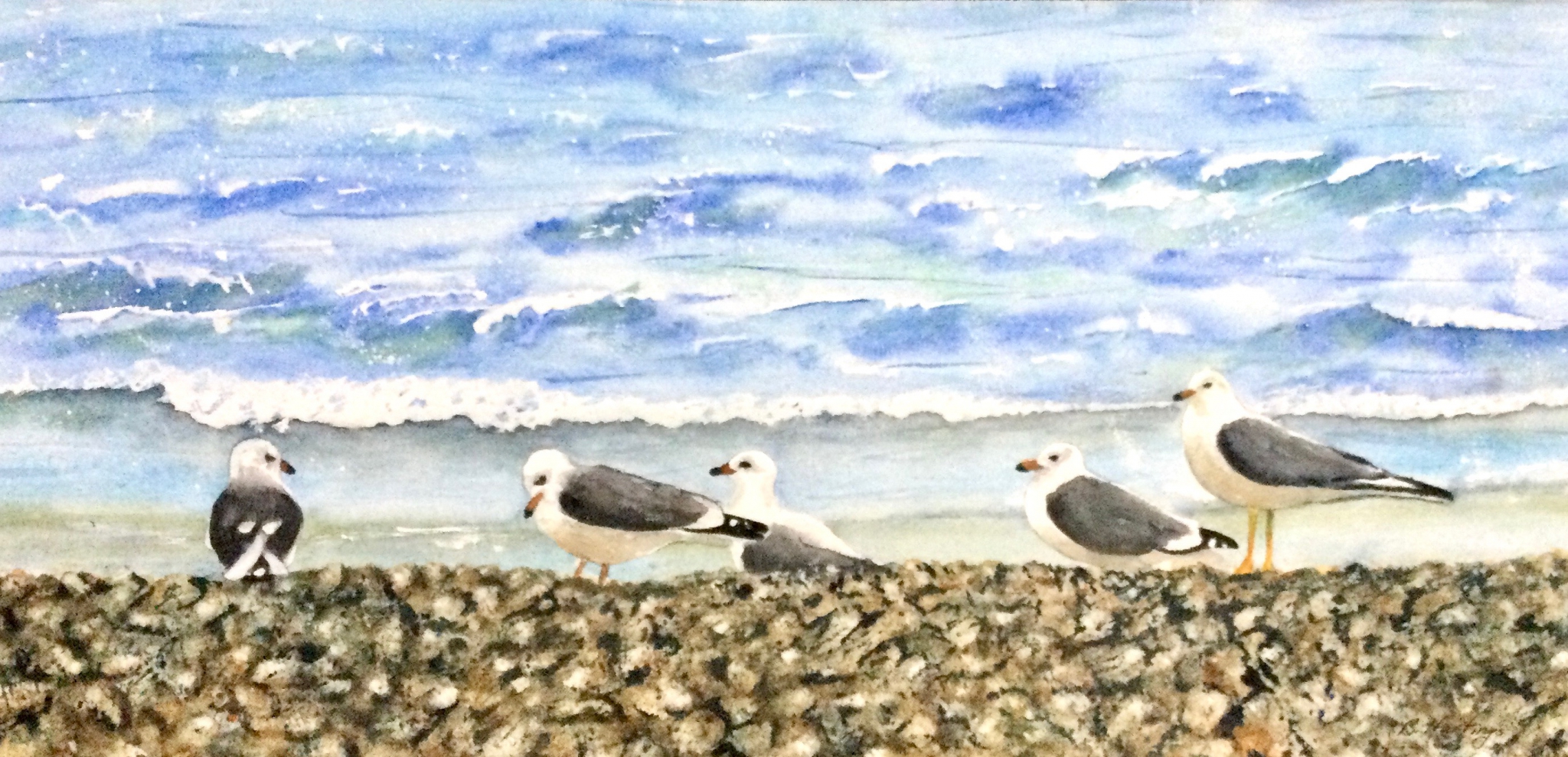 Beach Patrol by Bonnie Hastings