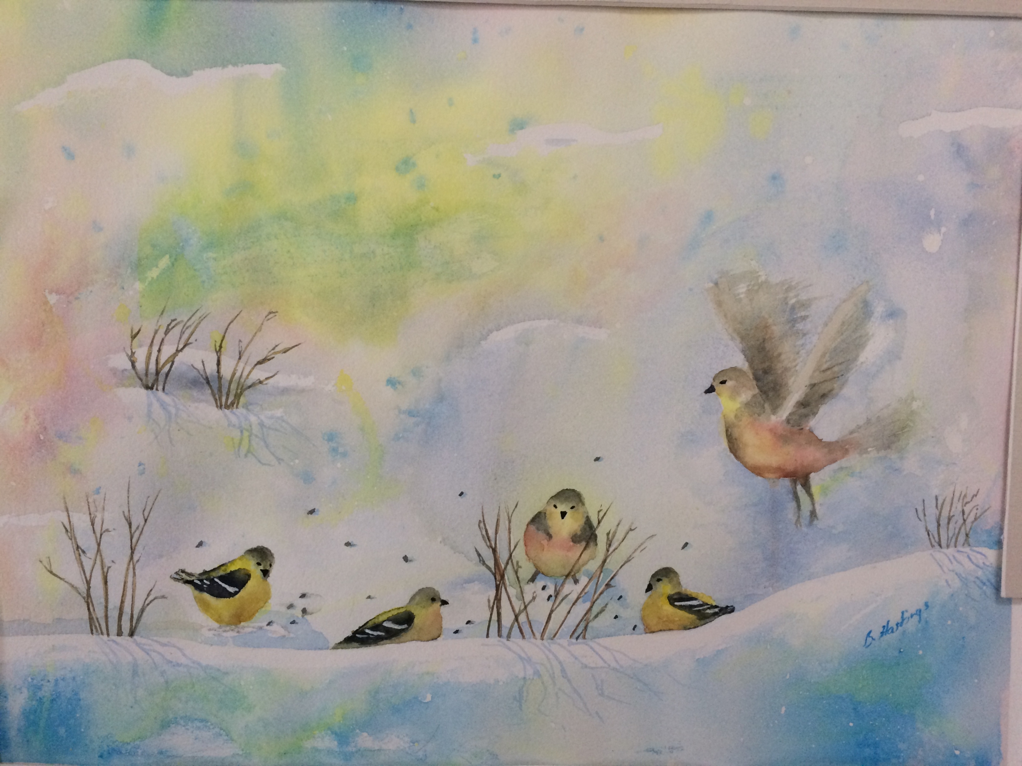 FEEDING TIME by Bonnie Hastings