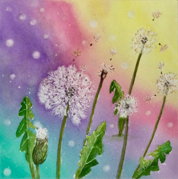 FLYING FLUFF by Bonnie Hastings