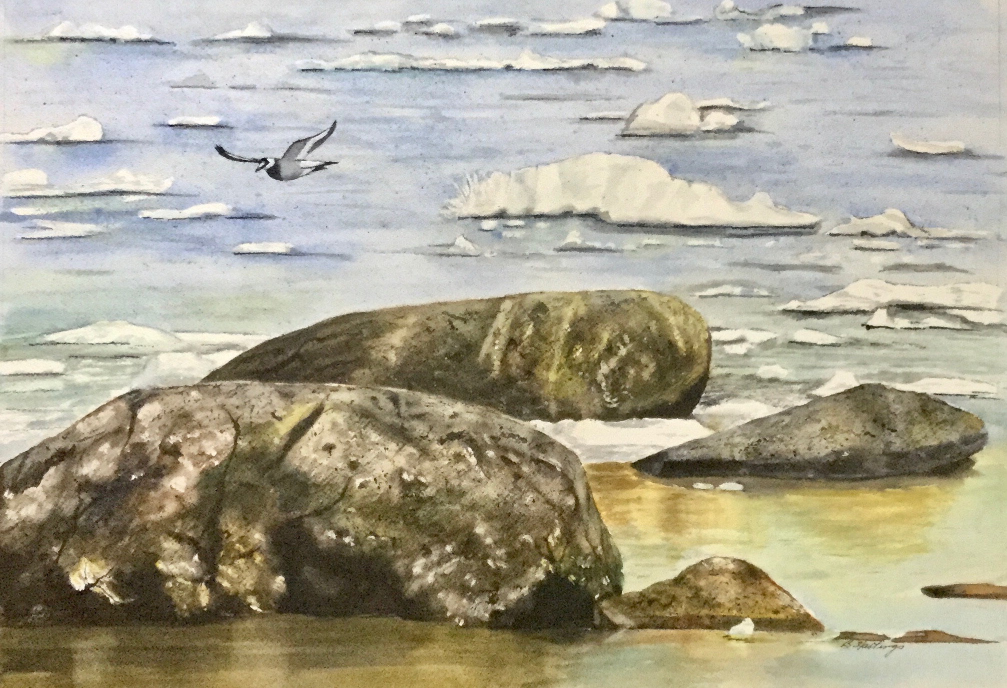 SPRING BREAK-UP by Bonnie Hastings
