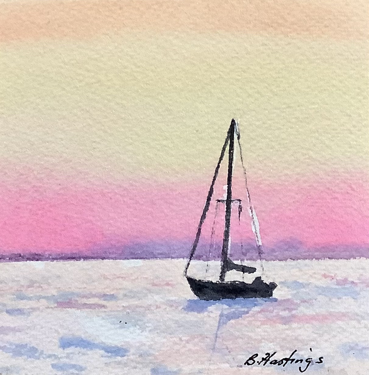 PINK PEACE by Bonnie Hastings