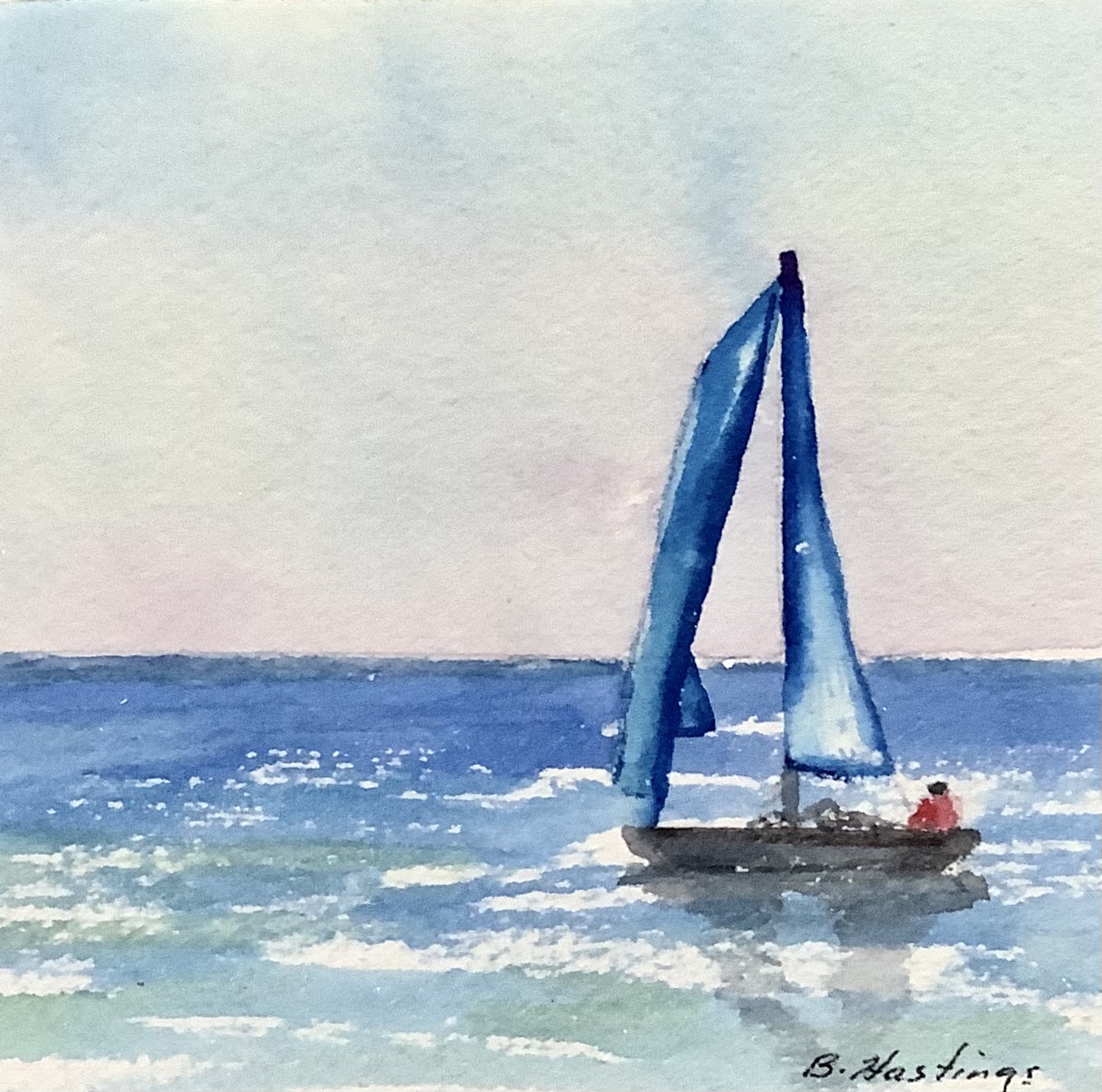 SAILING by Bonnie Hastings