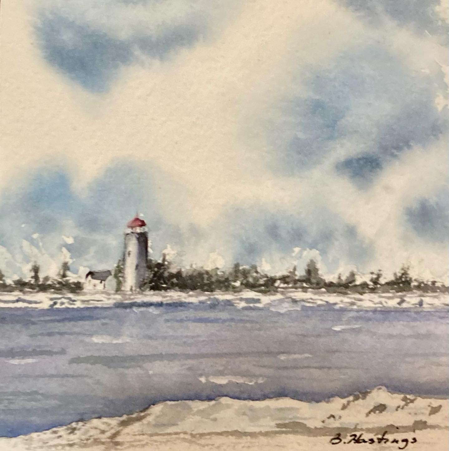 Chilly Morning by Bonnie Hastings