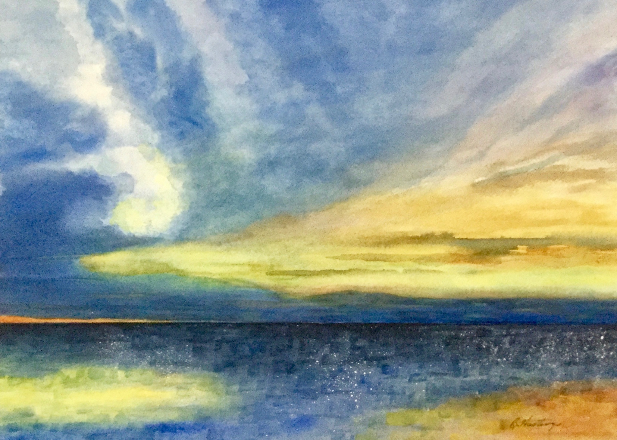Evening Aura by Bonnie Hastings