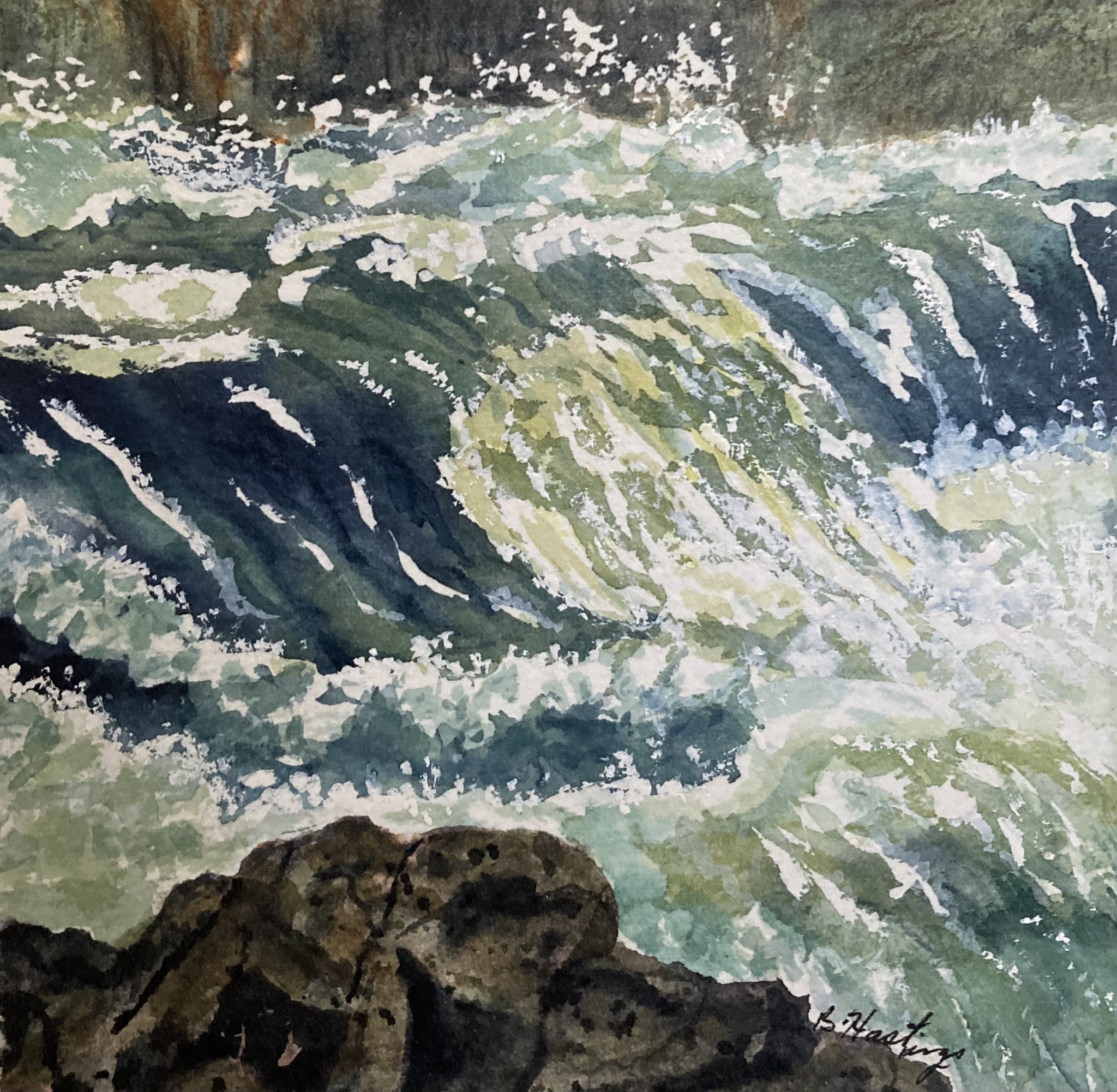 Sauble Falls by Bonnie Hastings