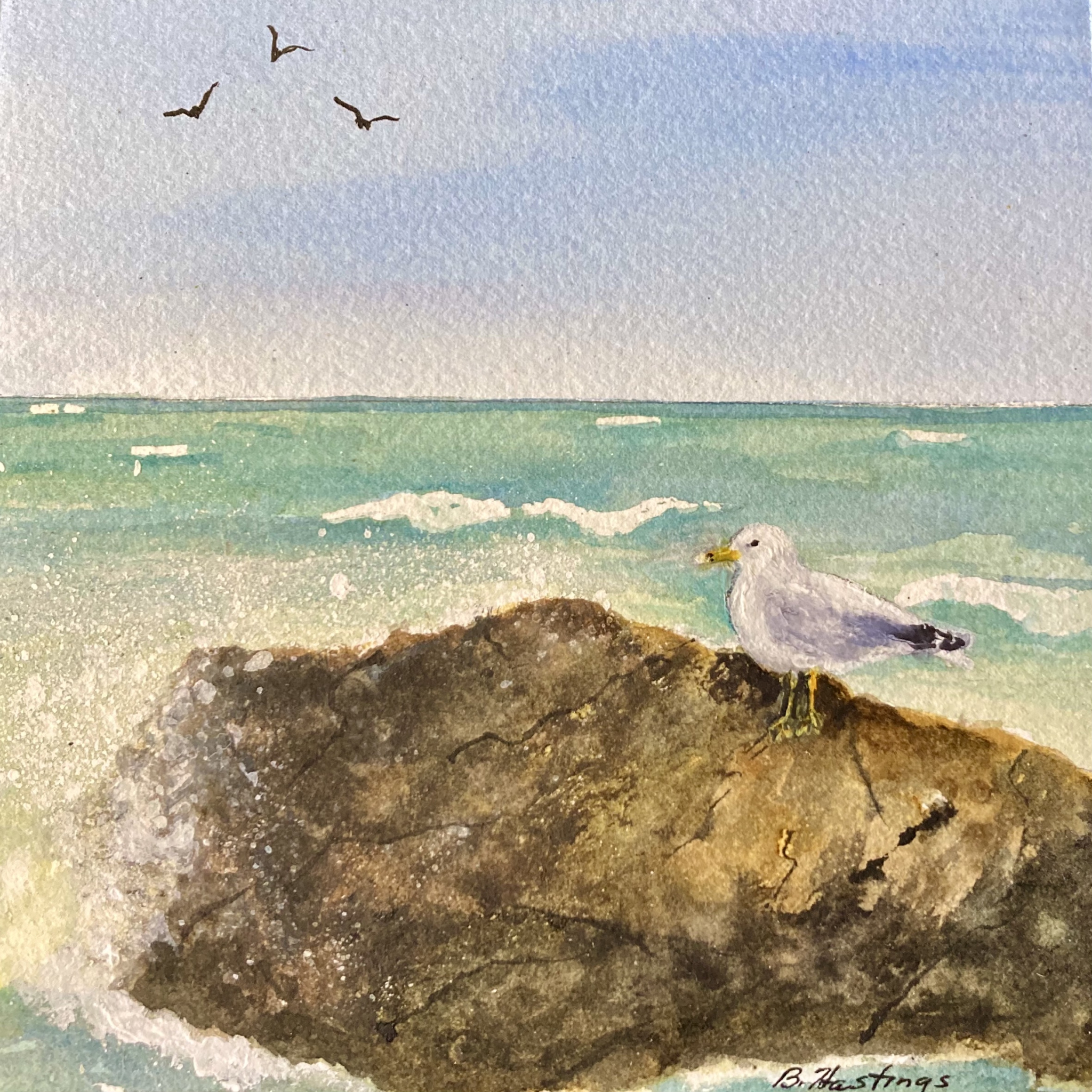 Resting by Bonnie Hastings